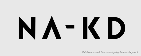 Opinions on the NA-KD logo – Andreas Nymark