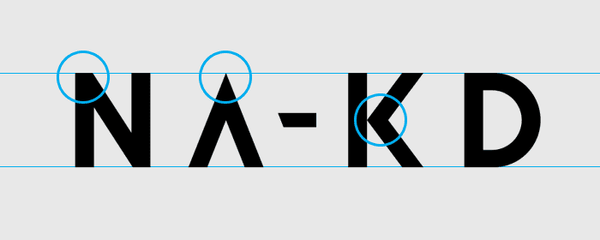 Opinions on the NA-KD logo – Andreas Nymark
